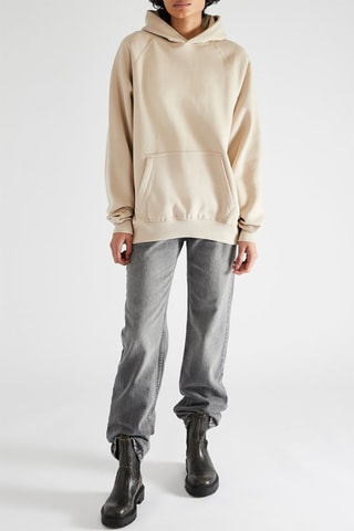 Jean droit mid-rise - Gris