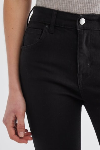 Jean push up - Noir