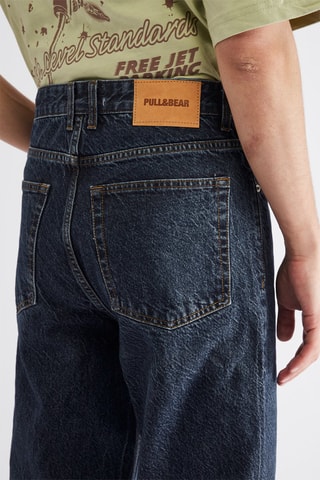 Jean baggy - Bleu marine