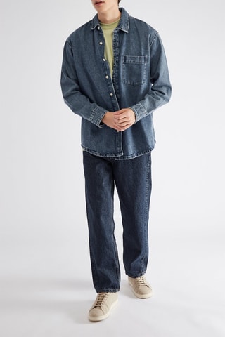 Jean baggy - Bleu marine