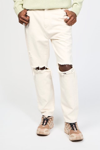 Jean relaxed - Beige