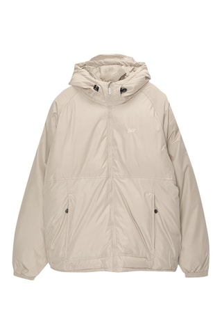 Giacca con cappuccio - Beige