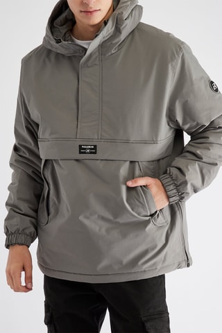 Veste à capuche - Gris clair