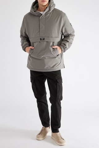 Veste à capuche - Gris clair