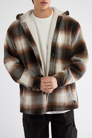 Veste à capuche - Marron