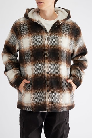 Veste à capuche - Marron