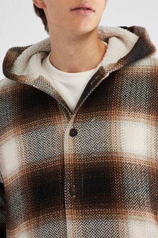 Veste à capuche - Marron