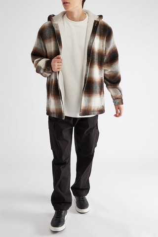 Veste à capuche - Marron