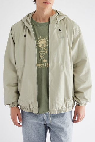 Giacca con cappuccio - Grigio chiaro