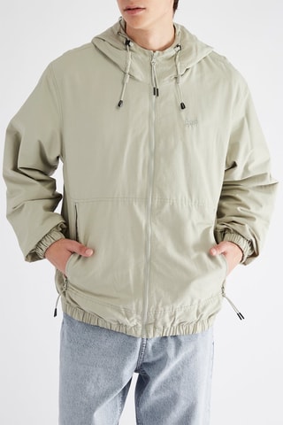 Giacca con cappuccio - Grigio chiaro