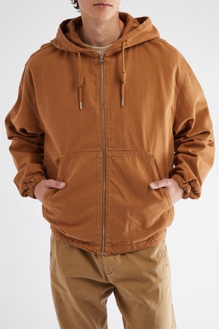 Veste à capuche - Marron