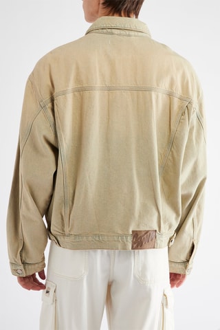 Giacca in jeans - Petrolio