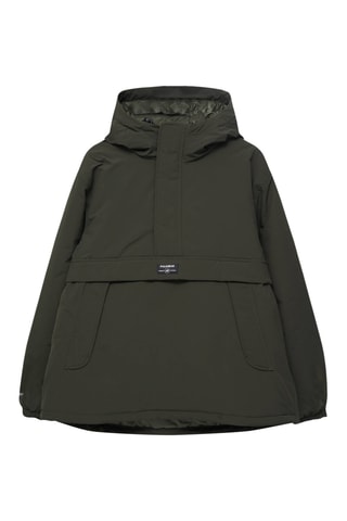 Giacca con cappuccio - Kaki