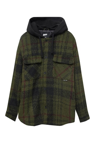 Giacca con cappuccio - Kaki