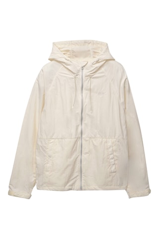 Veste à capuche - Ecru