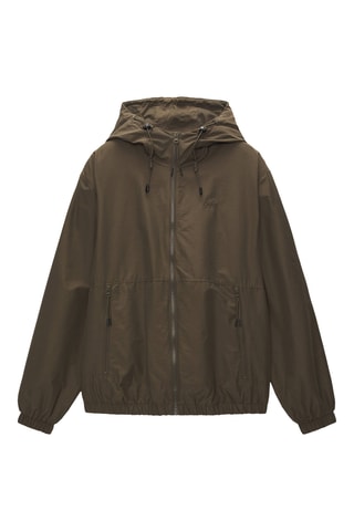 Veste à capuche - Marron foncé