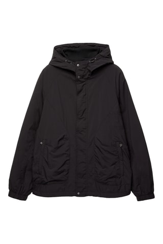 Veste à capuche - Noir