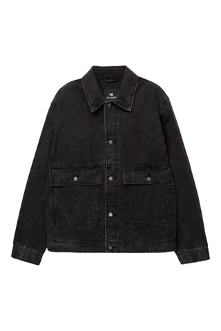 Giacca in jeans - Nero