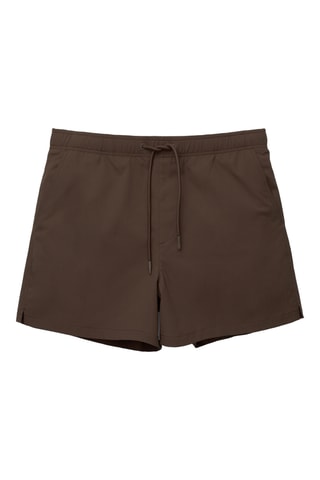 Short de bain - Marron foncé