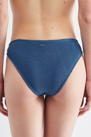 Bas de maillot taille haute - Bleu