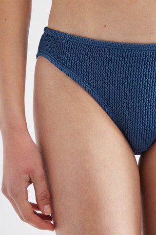 Bas de maillot taille haute - Bleu