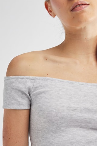 Crop top - Gris