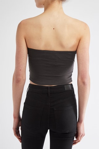 Crop top bustier Guns N'Roses - Noir