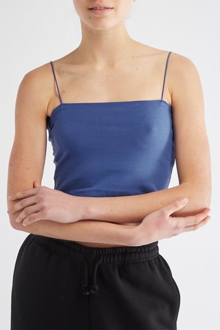 Crop top - Bleu marine