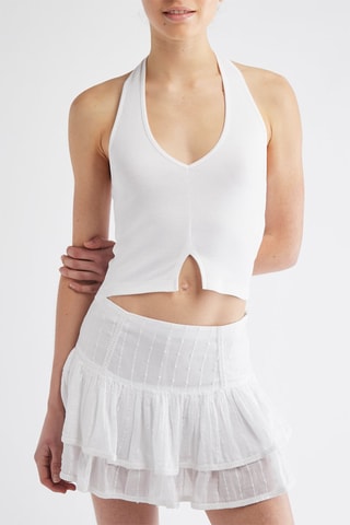 Crop top - Blanc