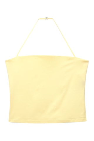 Crop top - Jaune