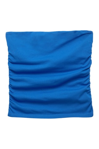 Top bustier - Bleu cobalt