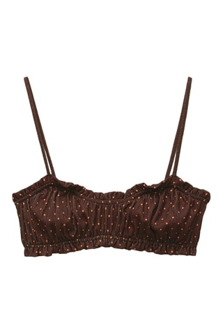 Crop top - Marron
