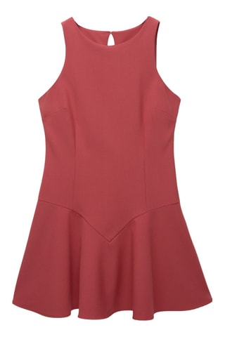Robe patineuse - Rouge brique