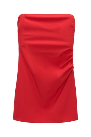 Robe bustier - Rouge