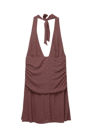 Robe patineuse - Marron