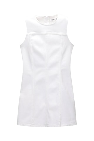 Robe droite - Blanc