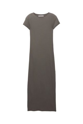 Robe longue - Gris foncé