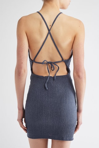 Robe fourreau - Bleu