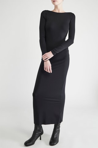 Robe longue - Noir