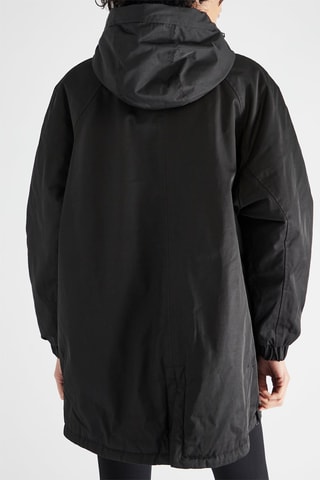Parka oversize à capuche - Noir