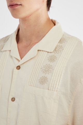 Chemise en lin - Blanc