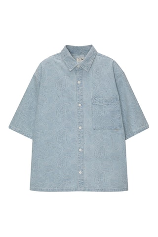 Chemise en jean - Bleu