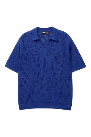 Polo - Bleu cobalt