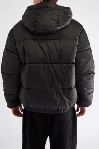 Doudoune à capuche - Noir