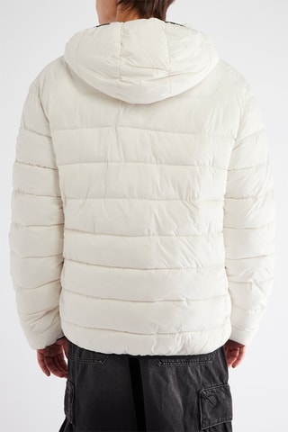 Doudoune à capuche - Blanc