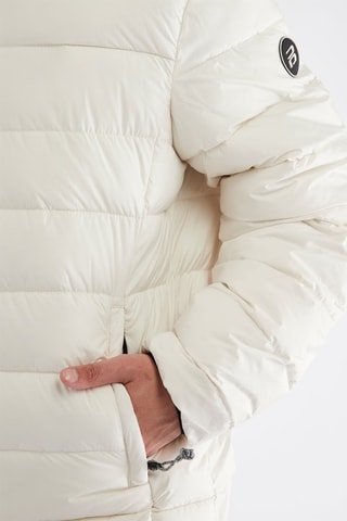 Doudoune à capuche - Blanc