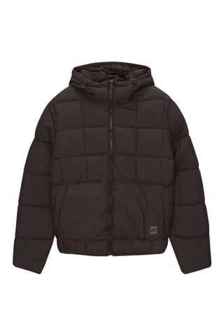 Doudoune à capuche - Noir