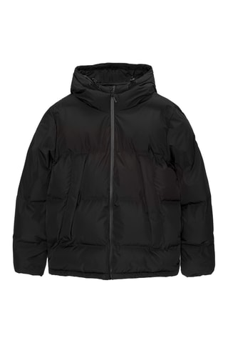 Doudoune à capuche - Noir