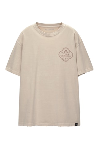 T-shirt - Beige