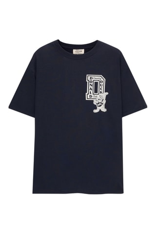 T-shirt Donald Disney - Bleu marine